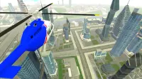 City Helicopter Simulator Game Screen Shot 0