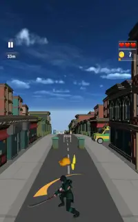 Ninja Hero Runner: Warrior Run, Fruit Cutter 3D Screen Shot 14