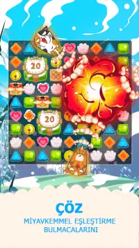 Fancy Cats - Cute cats dress up and match 3 puzzle Screen Shot 4