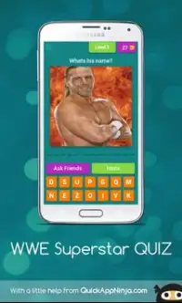 WWE Superstars QUIZ Screen Shot 3