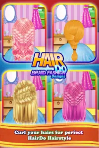 Hair Do Braid rekabentuk fesye Screen Shot 3