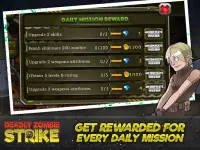 Deadly Zombie Strike Screen Shot 3