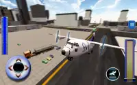Frachtflugzeug-Simulator: Auto Transporter Truck 3 Screen Shot 1