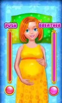 出生の赤ちゃんの女の子のゲーム Screen Shot 4