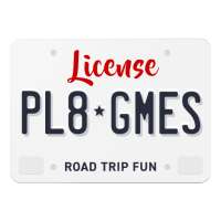 License Plate Games - Road Trip Fun