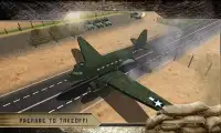 Грузовой самолет летать За 3D Screen Shot 3