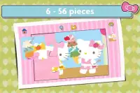 Hello Kitty Jigsaw Puzzles - Games for Kids ❤ Screen Shot 2