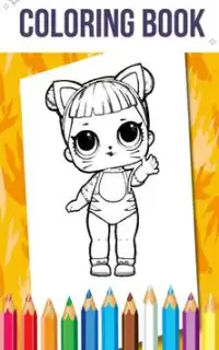 How to color LOL Doll surprise -ball surprise Screen Shot 4