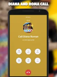 Diana and Roma Call - Fake Video Call and Chat Screen Shot 2