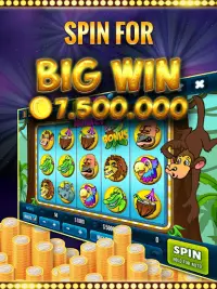 Crazy Monkey Slot Machine Screen Shot 0