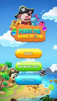 Pirate pig bubble shooting Screen Shot 4