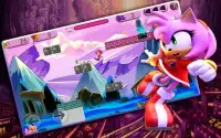 Super Amyrose : Cartoon Adventure Sonic Run & Jump Screen Shot 2