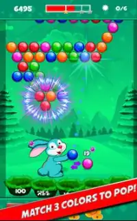 Space Bunny Bubble Spinner Screen Shot 3