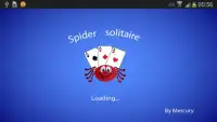 Spider solitaire Screen Shot 0