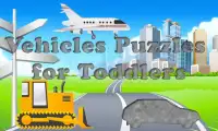 Vehicles Puzzles for Toddlers! Screen Shot 5