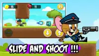Jerry The Shooter Run: New Tom and Jerry Game 2018 Screen Shot 1