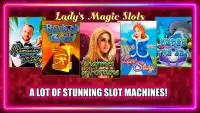 Lady’s Magic Slots Screen Shot 1