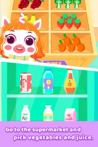 Pony Fancy Supermarket Game,Kids Games,Shopping Screen Shot 1