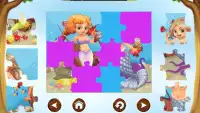 Mermaid Puzzle Games For Kids Screen Shot 0