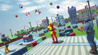 Superhero aquilone: ​​Pipa Basant combattimento 3D Screen Shot 1