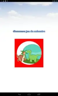 Jeu de mémoire dinosaure Screen Shot 2