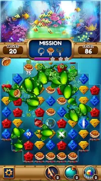 Jewel of Deep Sea: Pop & Blast Match 3 Puzzle Game Screen Shot 3