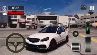 Car Parking Mercedes E63 AMG Simulator Screen Shot 0