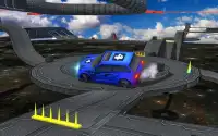 Impossible sky tracks car stunt simulator Screen Shot 12