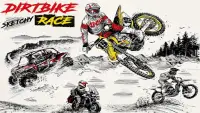 Dirt Bike Sketchy Race Screen Shot 3