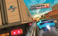 Racing in Highway Car 2019: City Car Driving Games Screen Shot 7