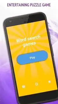 Jogos de busca de palavras Screen Shot 0