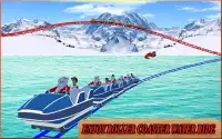 Christmas Santa Roller Coaster Adventure 3D Screen Shot 1