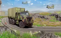 camionero militar: juegos del ejército Screen Shot 3