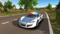 Езда авто полиции бездорожья Screen Shot 2