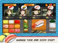 Sushi Friends 3 - เกมร้านอาหารที่ดีที่สุดและสนุก Screen Shot 6