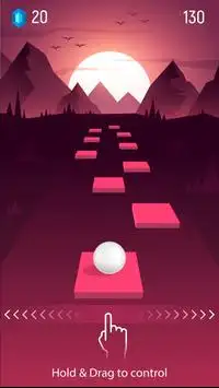 Sky Hopper: Music Rolling Ball Games Screen Shot 0