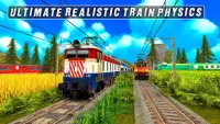 Long European Train Driving New Train Free Game Screen Shot 0