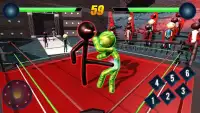 Stickman Kungfu Ring Batalla Lucha Screen Shot 0