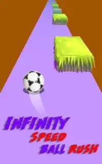 Fast Infinity Speedy ball: jeu de course sans fin Screen Shot 1
