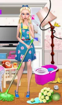 Fashion Doll - House Cleaning Screen Shot 3