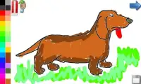Coloring Book: Dogs! FREE Screen Shot 1