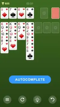 Solitaire Screen Shot 4