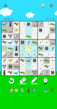 Animal Place - Free Sudoku Puzzles Screen Shot 3