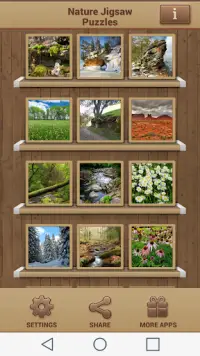 Natur Puzzle Spiele Screen Shot 0