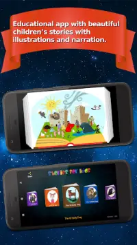 Stories for Kids - with illustrations & audio Screen Shot 0