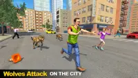 Police Dog VS Wild Wolf Attack Screen Shot 3