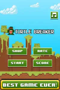 Turtle Ninja Breaker-Mine Mini Screen Shot 0