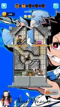 Hero Tanjiro Wars Screen Shot 3