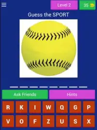 Name the Sport Quiz Game Screen Shot 6