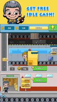 Factory Tycoon:Cash Manager Empire Simulator Screen Shot 1